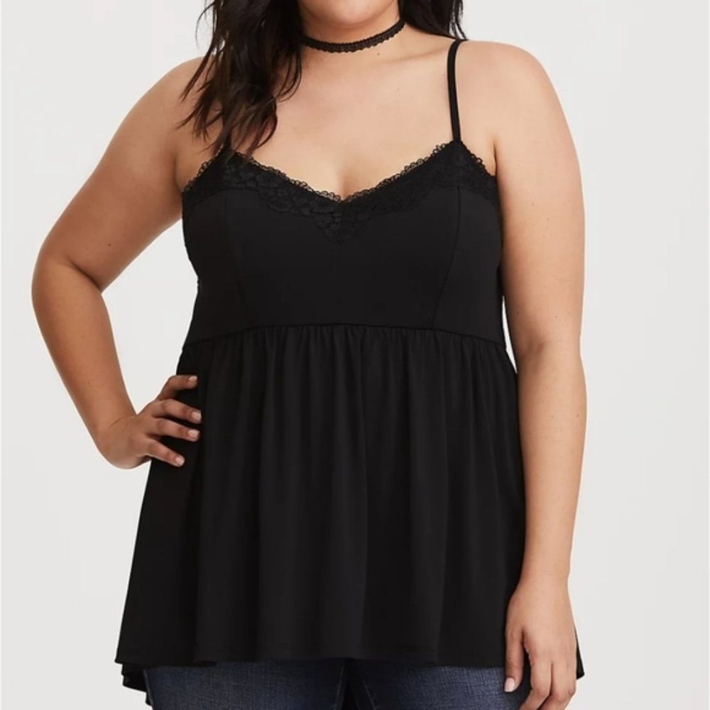Torrid Babydoll Top Size 1